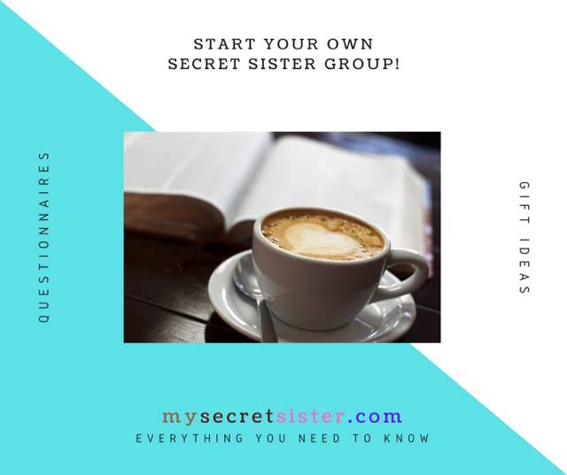 Start your own Secret Sister group