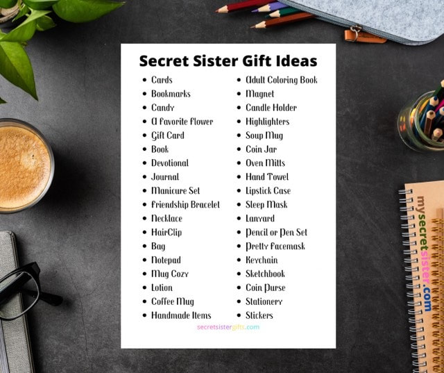 Secret Sister Gift Ideas